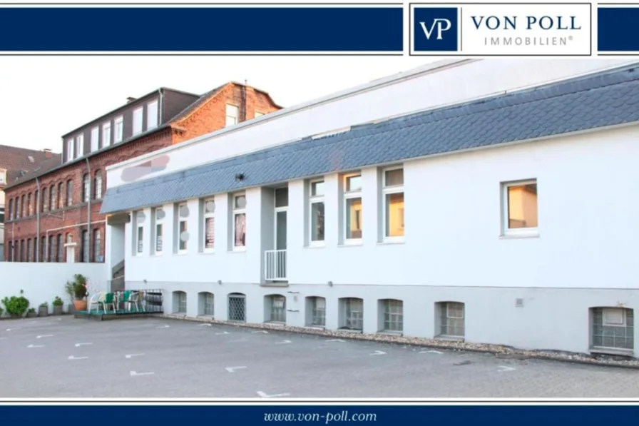Außenanischt - Halle/Lager/Produktion kaufen in Velbert - Hallenkomplex mit Entwicklungspotential