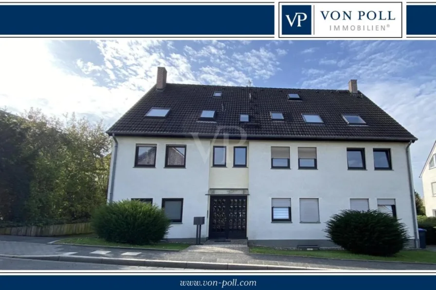 Ansicht Straße - Wohnung kaufen in Velbert - Geräumige 2-Zimmer-Wohnung mit Balkon in gepflegtem Zustand