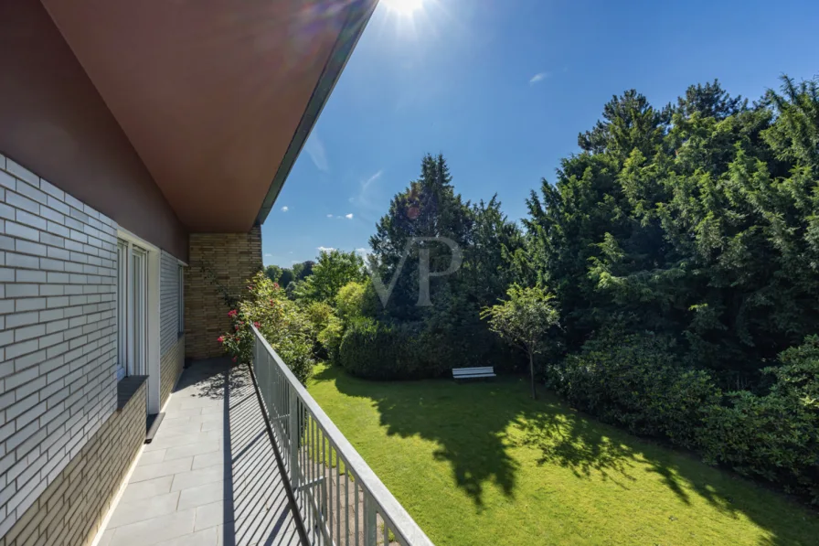 Balkon im ersten Obergeschoss