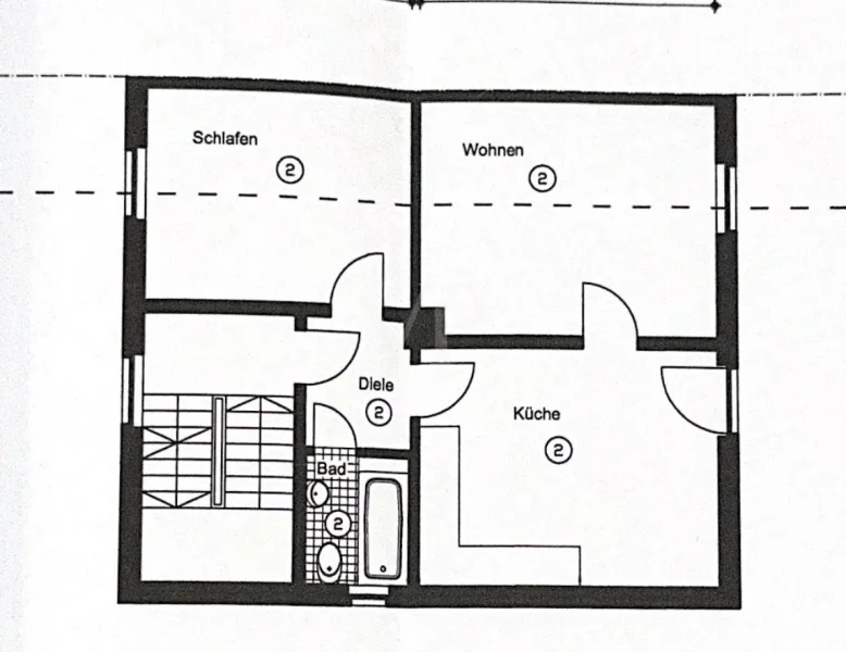 Grundriss 1. Obergeschoss