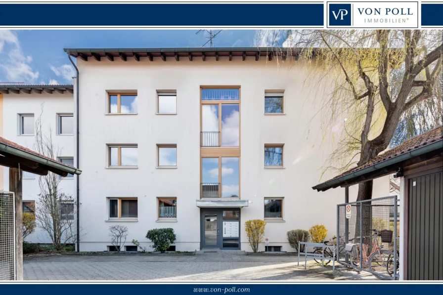 Titelbild - Wohnung kaufen in Ismaning - Wunderschöne Eigentumswohnung in begehrter Lage von Ismaning
