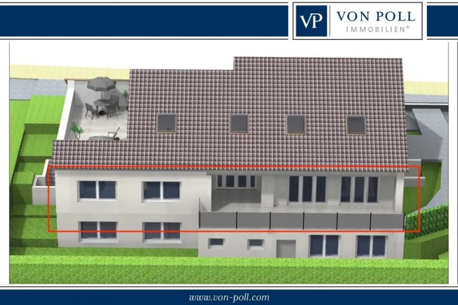 Titelbild - Wohnung kaufen in Halle (Westf.) - Hochwertig & zukunftsorientiert WOHNEN | KfW 40 EE | BESTE LAGE | ca. 157 m²