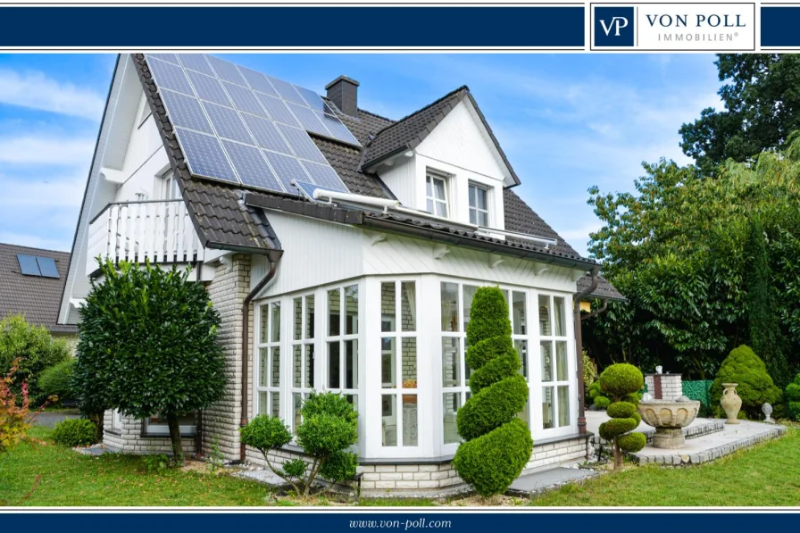 Titelbild - Haus kaufen in Halle (Westf.) - ALLESKÖNNER | Tolles Ein-/Zweifamilienhaus in ruhiger und zentrumsnaher Lage von Halle (Westf.)