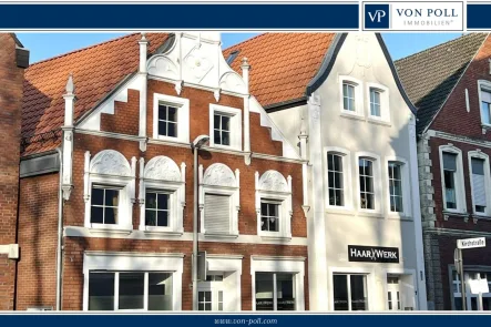 Titelbild - Haus kaufen in Sendenhorst - Historisches Wohn- u. Geschäftshaus am Marktplatz NEU: 2 LL mit 15 Jahresmietverträge + 6 Wohnungen