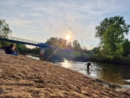 Umgebung Strand an der Ems