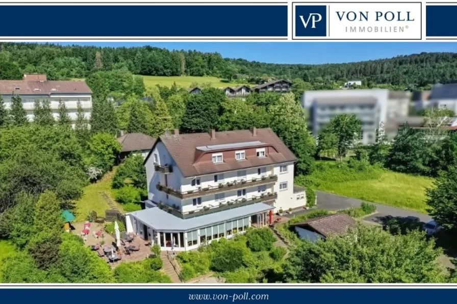 Titelbild - Haus kaufen in Bad Soden-Salmünster - ETABLIERTES HOTEL AN DER SPESSART THERME