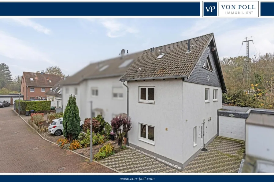 Titelbild - Haus kaufen in Castrop-Rauxel - Modernes Reihenendhaus mit Garage und kleinem Garten