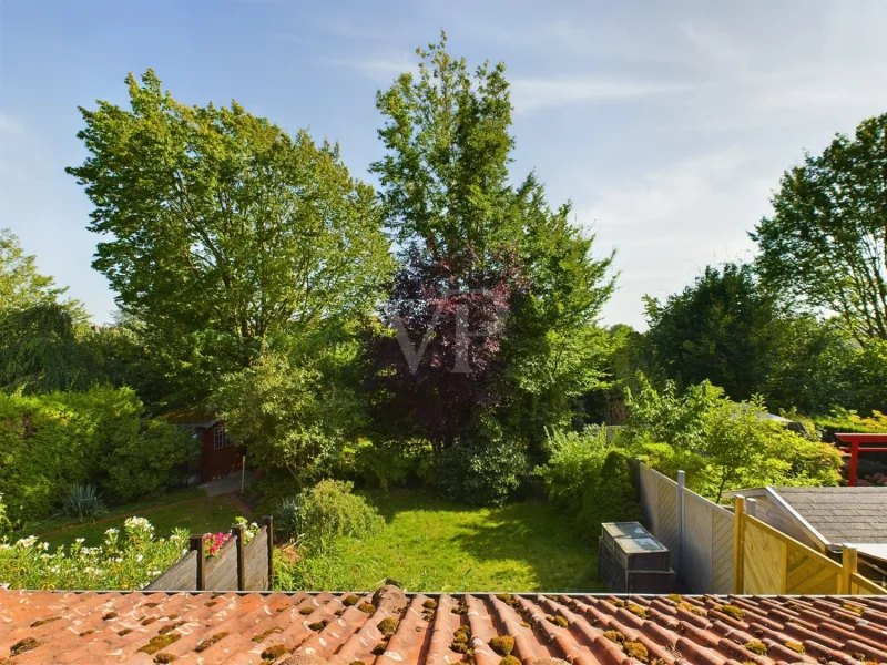 Blick von der Dachterrasse