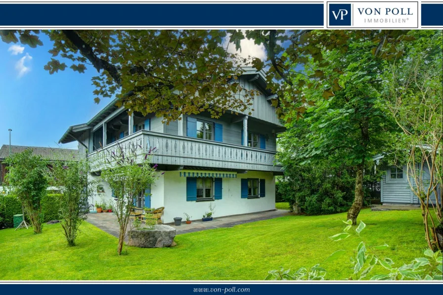 Titelbild - Haus kaufen in Reichersbeuern - Gemütliches Landhaus mit Wohlfühlambiente und großem Garten in Reichersbeuern nahe Tegernsee