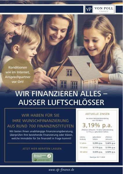 Finanzierungsaushang