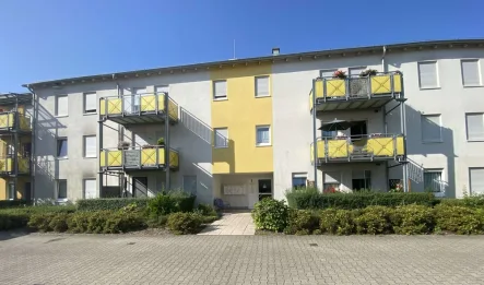 Außenansicht_1 - Wohnung kaufen in Stutensee / Friedrichstal - Seltene Gelegenheit: barrierefreieSeniorenwohnung Friedrichstal2 Zi., 63 qm,  Balkon, Keller