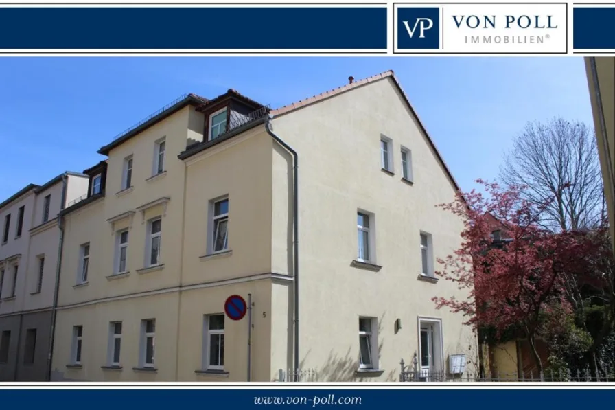 - Haus kaufen in Zittau - Zentrale Ruheoase: Kernsanierte Immobilie mit 6 Wohneinheiten