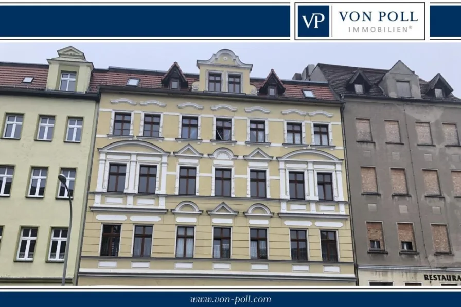 Titelbild - Wohnung kaufen in Görlitz - Gemütliche Dachgeschosswohnung mit Denkmalschutz