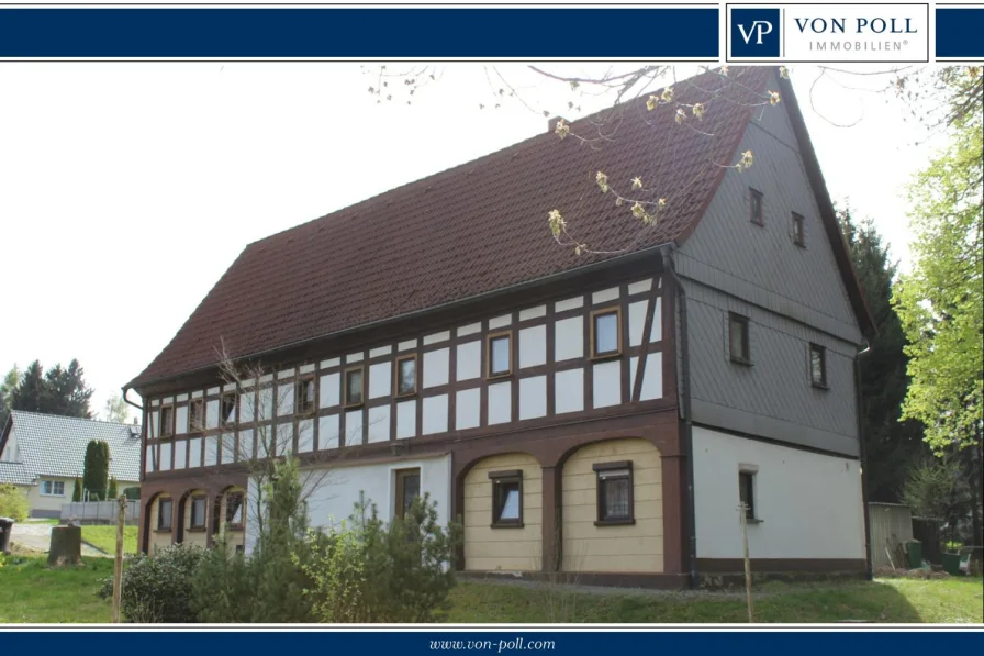 Titelbild (1) - Haus kaufen in Eibau - Historisches Fachwerkhaus mit großem Grundstück und vielfältigen Nutzungsmöglichkeiten