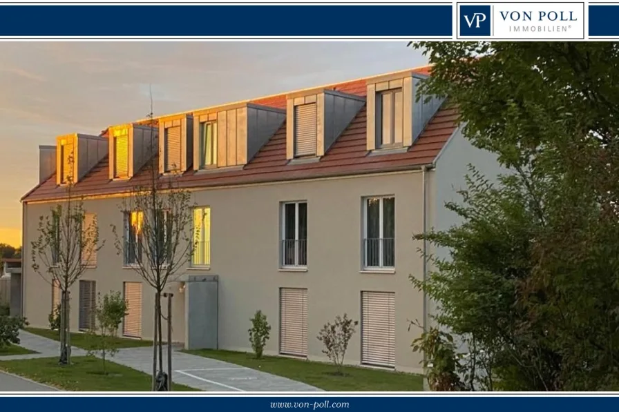 Titelbild - Wohnung kaufen in Schweinfurt - Moderne, barrierefreie Erdgeschosswohnung mit Terrasse, eigenem kl. Garten, Tiefgaragenstellplatz