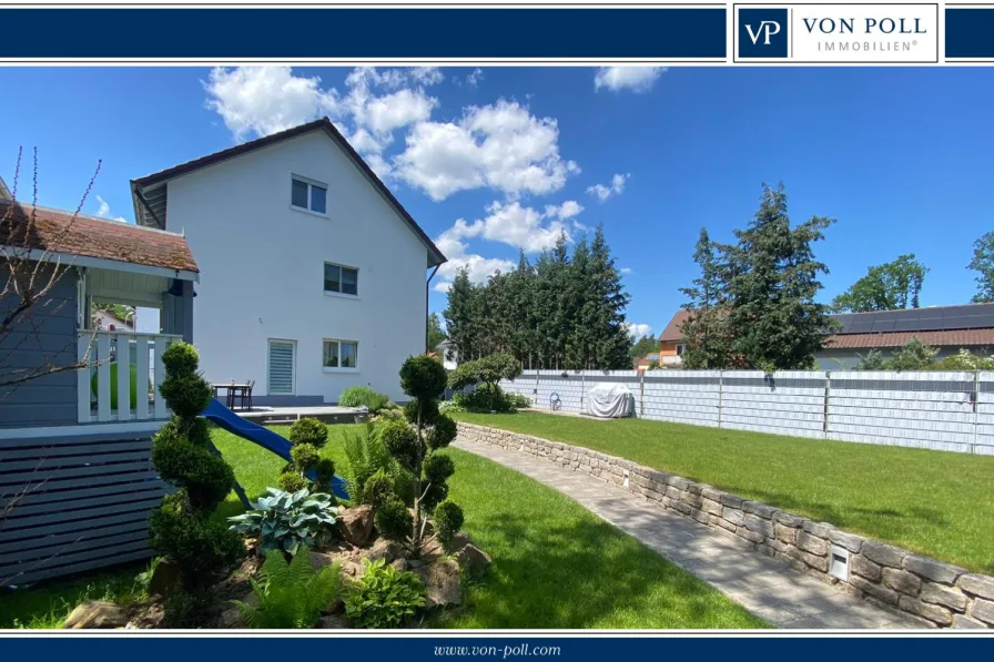 Titelbild - Haus kaufen in Schwebheim - Modernes, saniertes Ein-/Zweifamilienhaus mit großem, pflegeleichtem Garten
