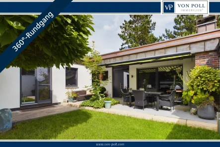 Titelbild - Haus kaufen in Schwebheim - Modernes Wohnen auf einer Ebene - mit traumhaftem Garten