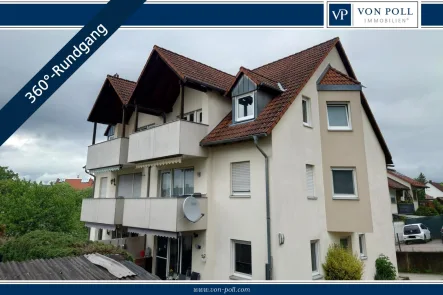 Titelbild - Wohnung kaufen in Winkelhaid - 3-Zi-DG-Eigentumswohnung mit herrlichem Ausblick in Winkelhaid