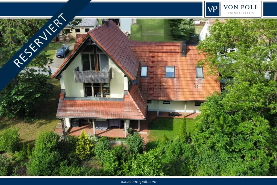 Titelbild reserviert - Haus kaufen in Pilsach - Einfamilienhaus-Studiowohnen in naturschönster und  ruhiger Umgebung im Ortsteil von Pilsach