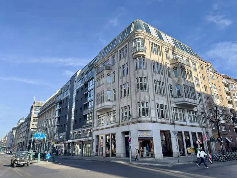 Hausansicht - Büro/Praxis mieten in Berlin - Exklusive Büroeinheit in Berlin-Mitte