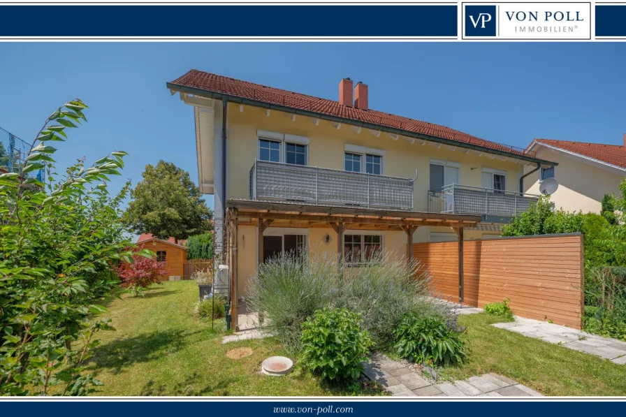 Titelbild - Haus kaufen in Bad Füssing - Geräumige Doppelhaushälfte mit Garten in ruhiger Lage