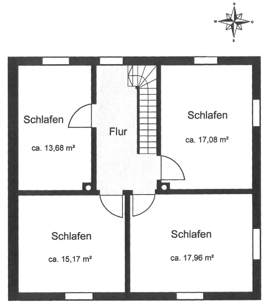 Grundriss Obergeschoss