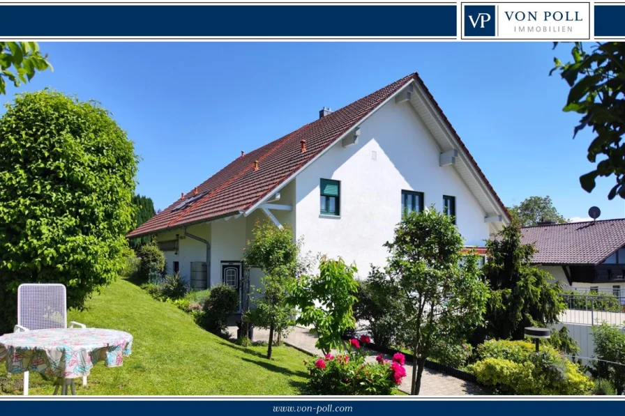  - Haus kaufen in Aidenbach - Einfamilienhaus mit Einliegerwohnung mit Fernblick und Aufzug