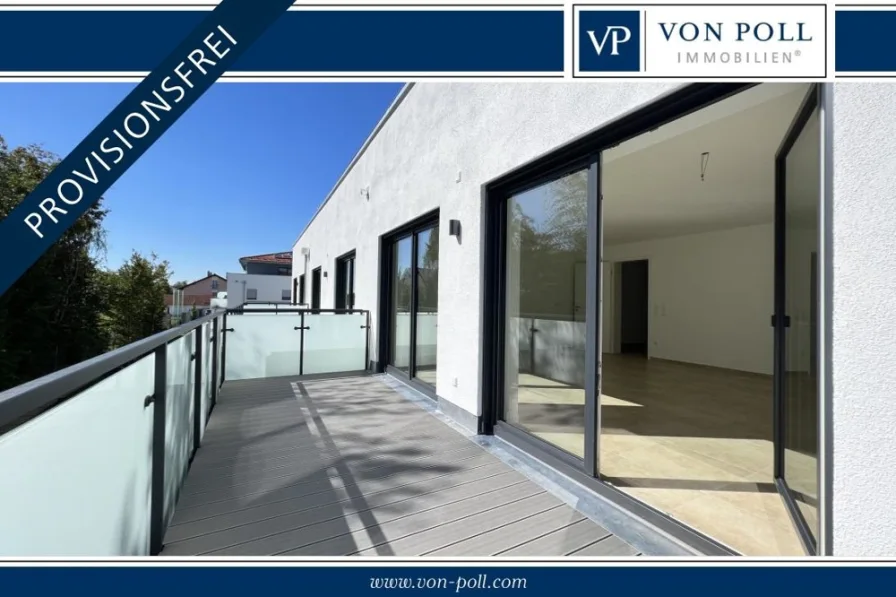 Titel - Wohnung kaufen in Mettenheim / Hart - Nachhaltige Neubauwohnung mit Südbalkon - KfW 40 Plus mit Ökostrom vom eigenen Dach!