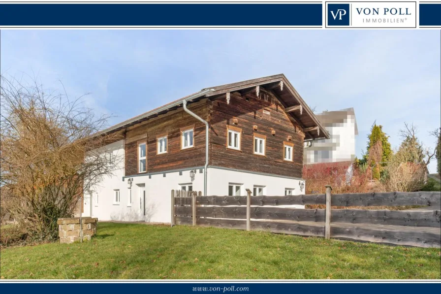 Titelbild - Haus kaufen in Pleiskirchen - Träume auf dem Land: In purer Naturidylle trifft moderner Komfort auf ländlichen Charme