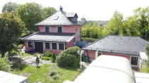 Idyllischer Garten