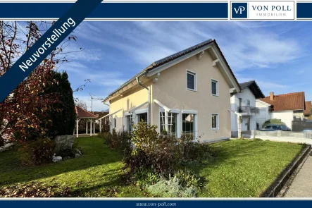 Titel - Haus kaufen in Emmerting - Sonniger Wohngenuss in ruhiger Lage: Modernes und großzügiges Einfamilienhaus mit Gartenoase