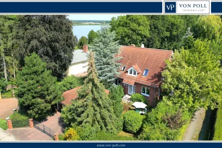 Titelbild - Haus kaufen in Havelsee - Charmantes Einfamilienhaus mit Seeblick