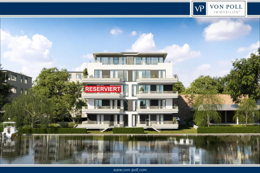  - Wohnung kaufen in Brandenburg an der Havel - OO NeuUfer 10 moderne Eigentumswohnungen mit Wasserblick und Balkon