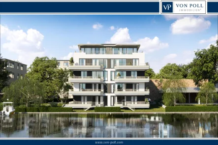  - Haus kaufen in Brandenburg an der Havel - OO NeuUfer Modernes Mehrfamilienhaus mit Wasserblick und Südbalkonen