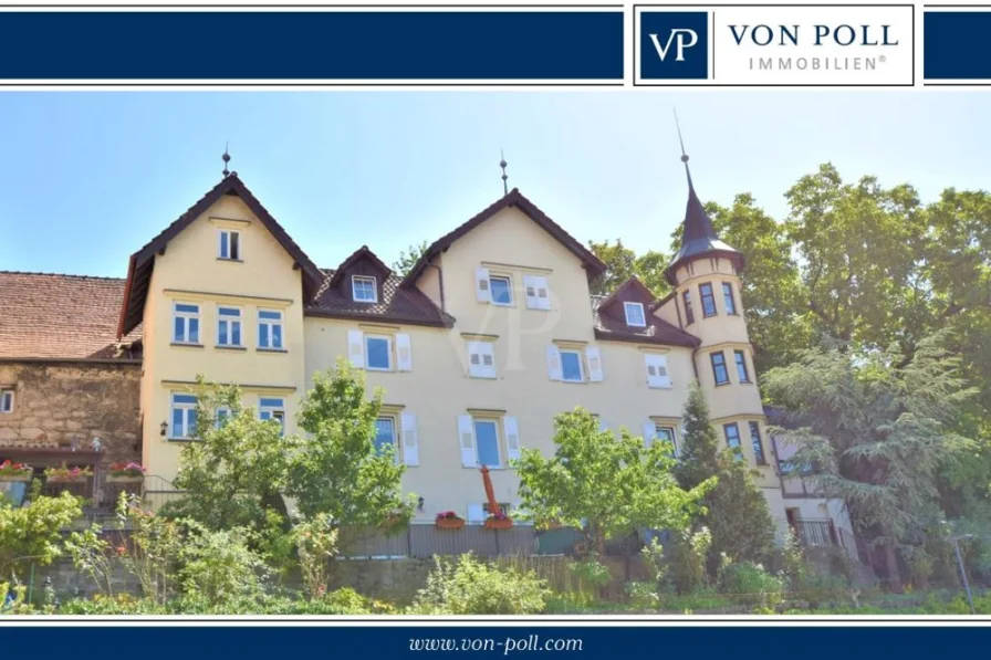 Titelbild - Haus kaufen in Schwäbisch Hall - Einzigartige Gelegenheit! Stadtbildprägendes Mehrfamilienhaus im Zentrum von Schwäbisch Hall