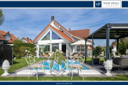  - Haus kaufen in Wallhausen - Großzügiges Familiendomizil mit Pool und hochwertiger Ausstattung