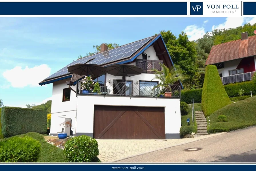 Titelbild - Haus kaufen in Untermünkheim - *reserviert*Modernes Einfamilienhaus mit PV-Anlage und Luft-Wasserwärmepumpe in attraktiver Wohnlage