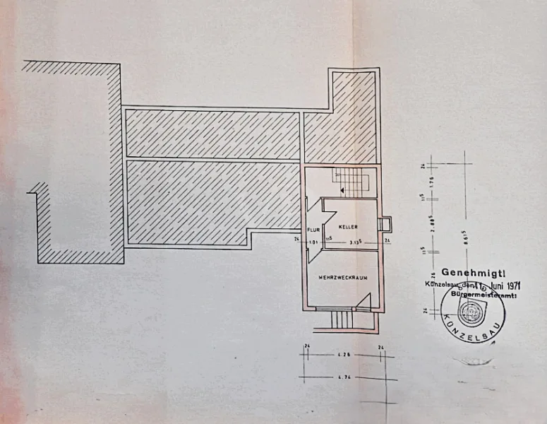 Grundriss UG