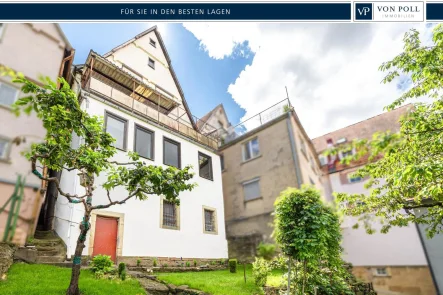 Titelbild - Haus kaufen in Herrenberg - Geräumiges Wohn- und Geschäftshaus in der  Altstadt