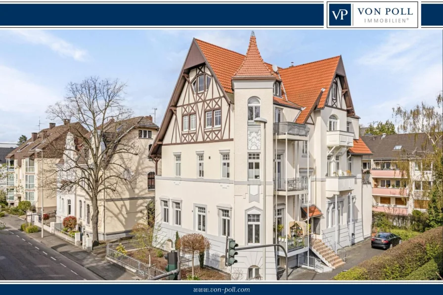 Titelbild - Wohnung kaufen in Bad Godesberg / Rüngsdorf - Exklusives Wohnjuwel mit Panoramablick in bester Lage von Rüngsdorf