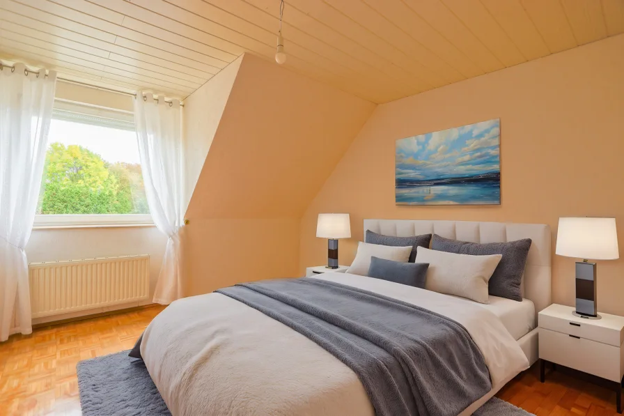 Schlafzimmer 1 visualisiert