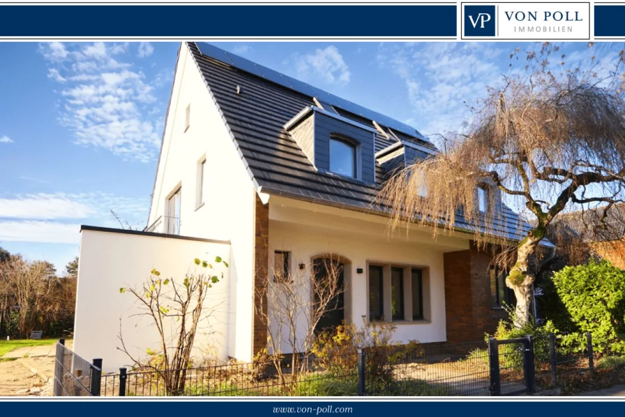 Titelbild - Haus mieten in Hannover / Bemerode - Exklusives Einfamilienhaus: Erstbezug nach Kernsanierung - Energieeffizienzklasse B mit Solaranlage