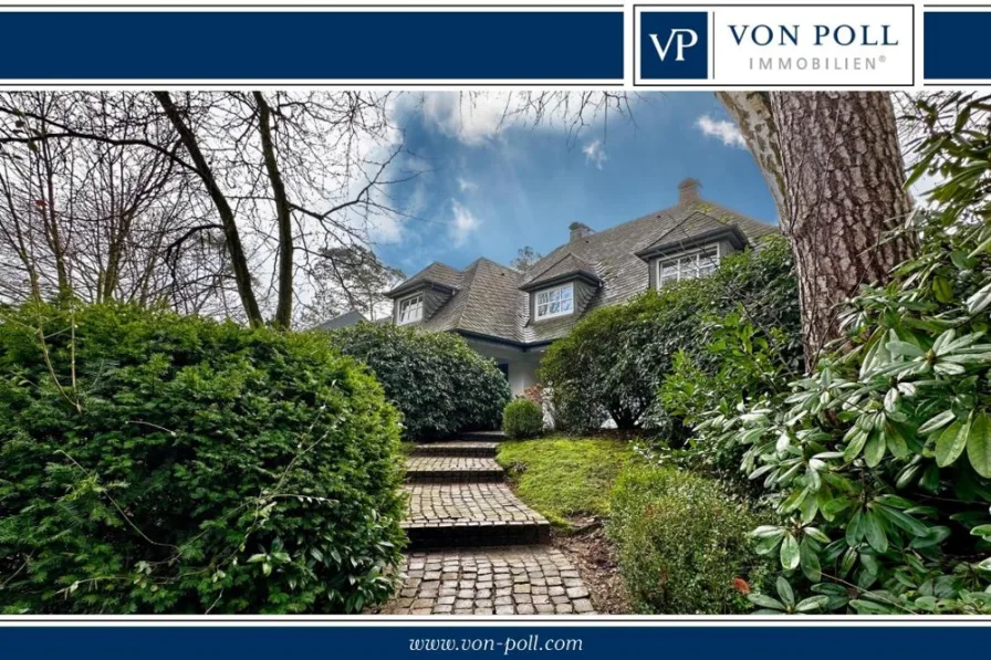 Titelbild - Haus kaufen in Lingen - Wunderschöne Villa in bester Lage von Lingen