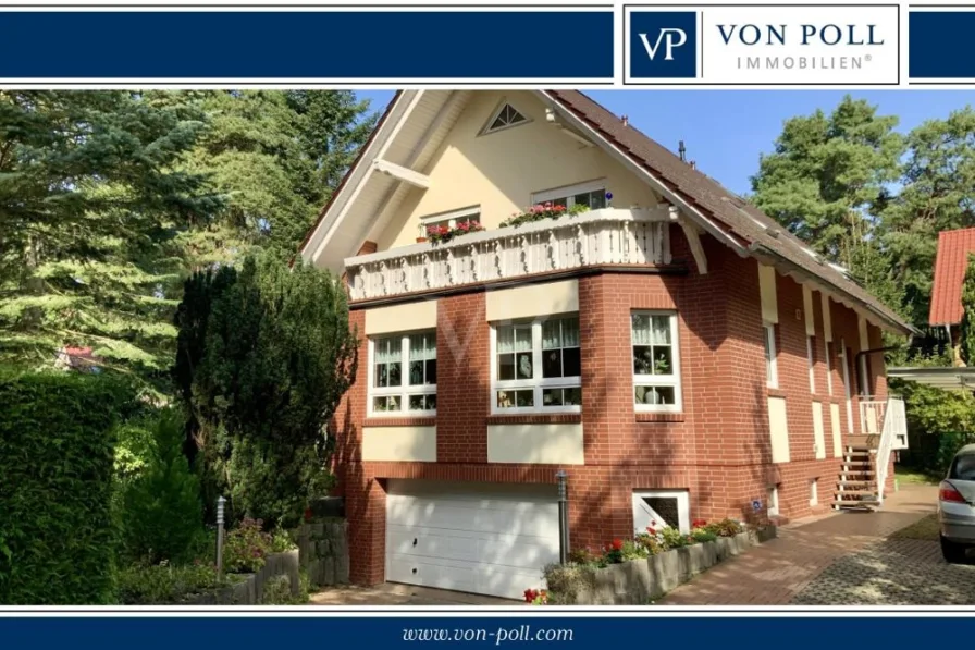 Titel - Haus kaufen in Waren (Müritz) - großzügige Villa in bester Wohngegend von Waren, Baujahr 2000 samt Einliegerwohnung