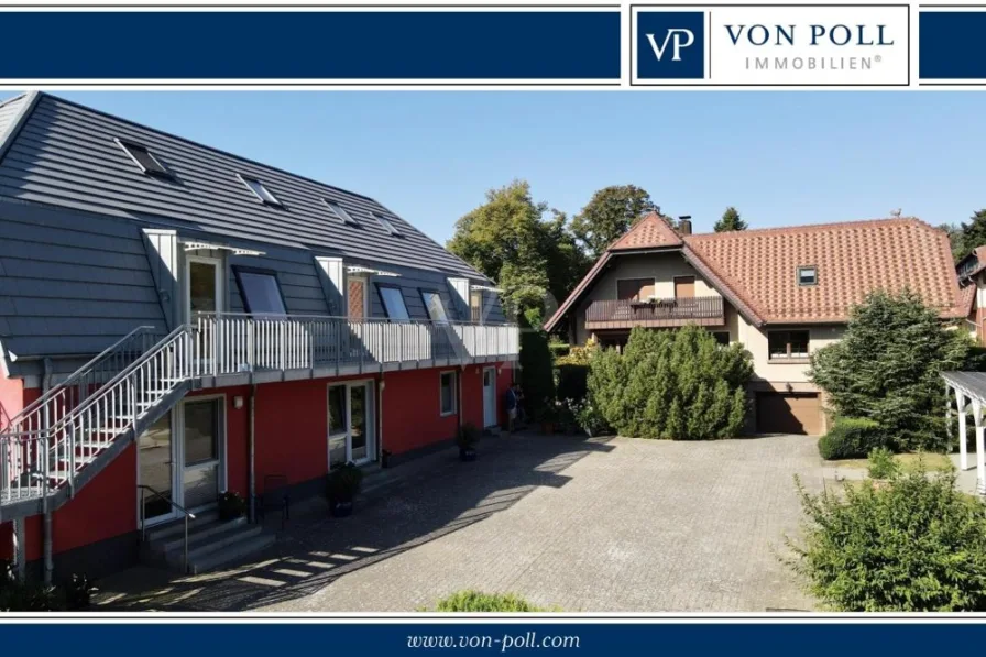 Titel - Haus kaufen in Röbel (Müritz) - 2 HÄUSER 1 PREIS! Geräumiges EFH samt separatem Ferienhaus mit 6 Wohnungen, in ruhiger Feldrandlage