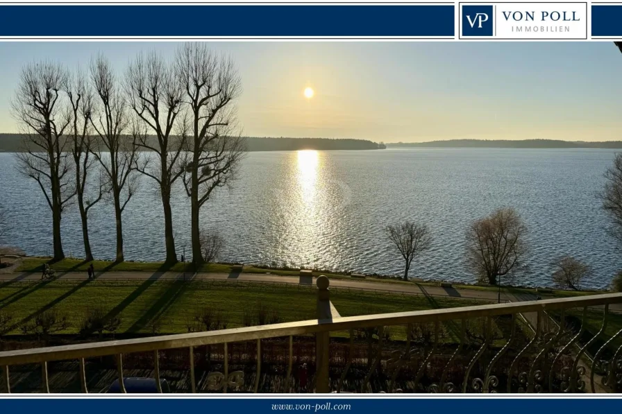 Titel - Haus kaufen in Waren (Müritz) - Unverbaubarer Müritz - Panoramablick über alle Etagen, Stadthaus in Hanglage, im Stadtzentrum