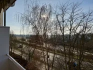 Aussicht vom Balkon