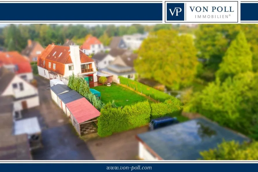 Titelbild - Haus kaufen in Neumünster - Neuer Preis: Großzügige Doppelhaushälfte mit Finesse und viel Raum im beliebten Wittorf
