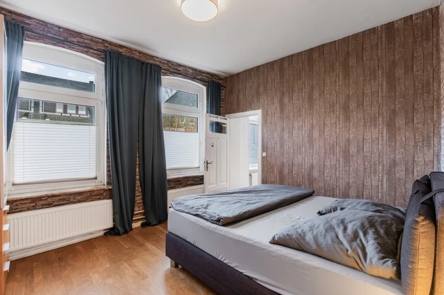 Schlafzimmer II im Erdgeschoss 