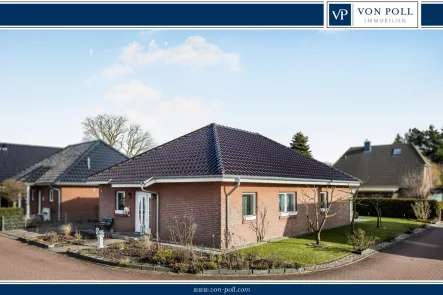 Titelbild - Haus kaufen in Boostedt - Moderner KFW-70 Bungalow mit Wohlfühlambiente in Boostedt